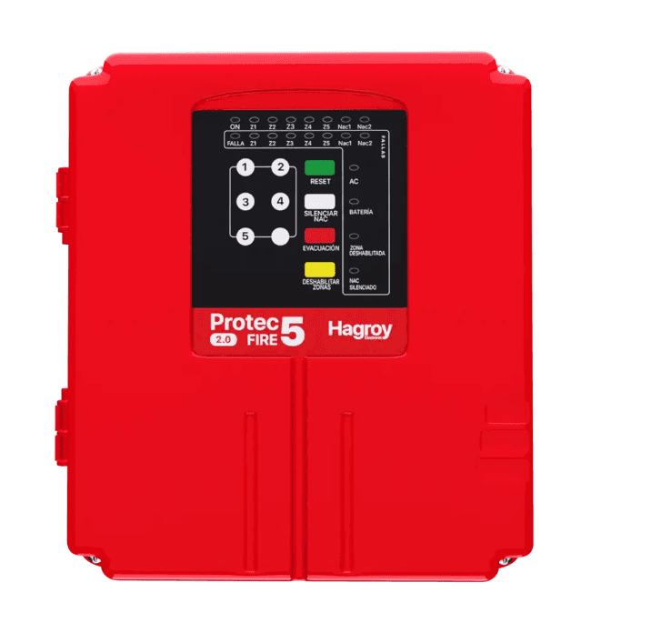 PANEL DE INCENDIO PROTEC FIRE 5 HAGROY
